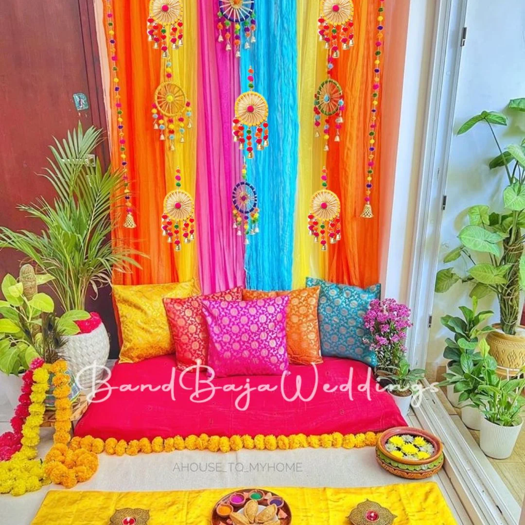 home decoration for mehandi ceremony｜TikTok Search