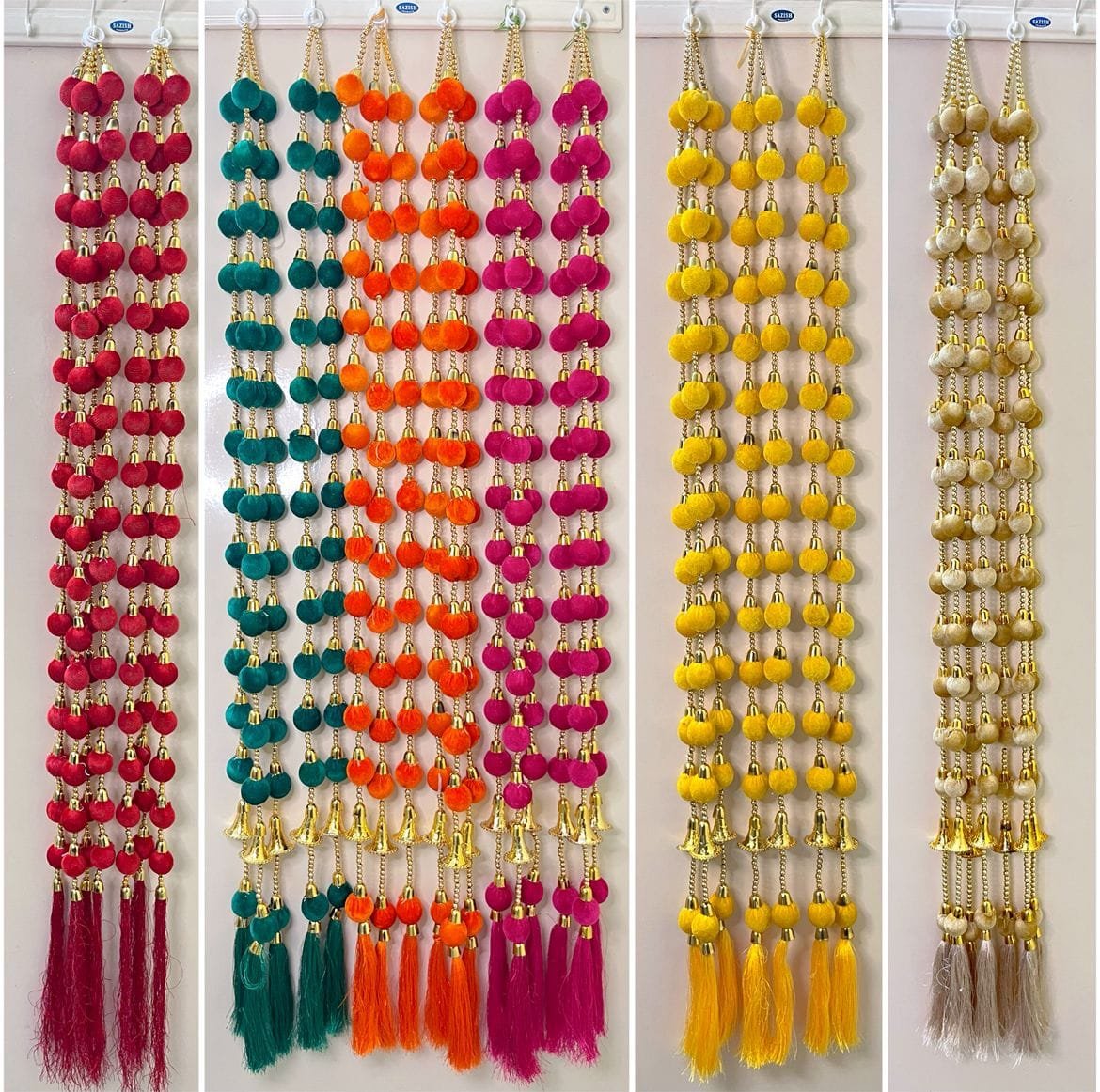 pom pom hangings
