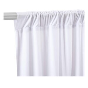 Backdrop Curtain -plain white