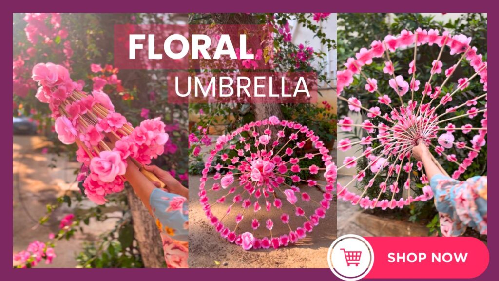 floral umbrella