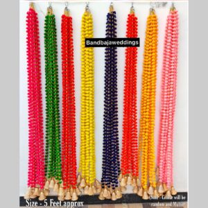 Pom pom hangings (5ft long, pack of 10 hangings)