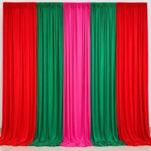 Multicolor Backdrop Curtain