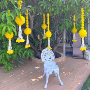 Haldi Decoration Outdoor