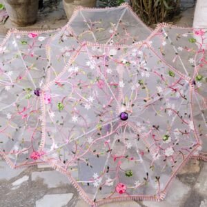 White Net Umbrella